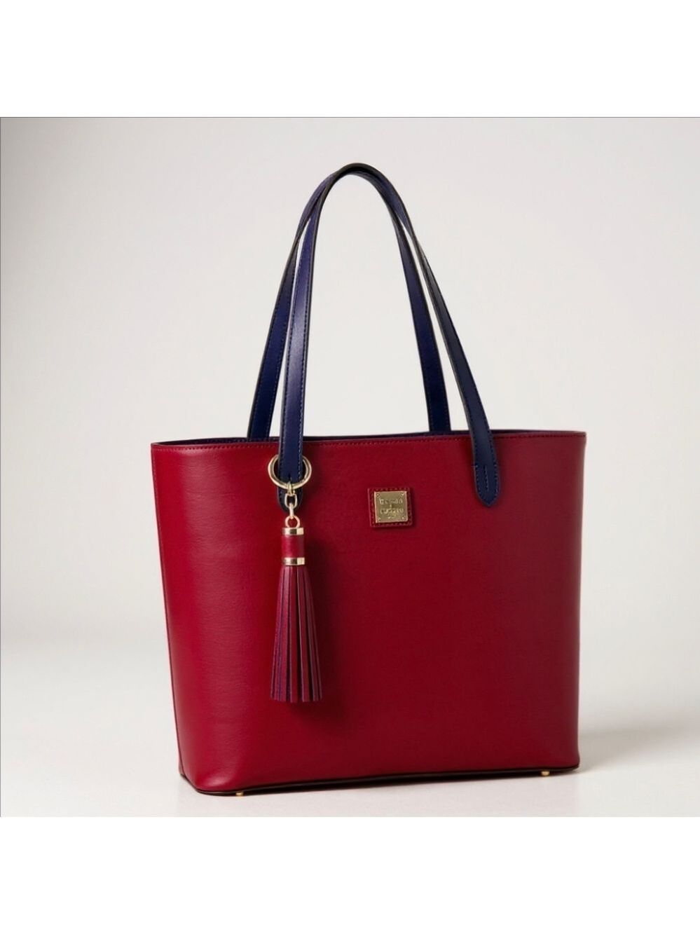Dooney & Bourke Hadley Cranberry Red Purple Large Tote‎ Bag